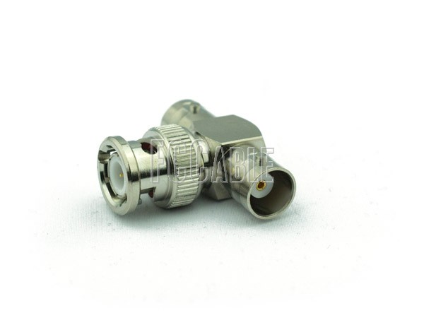 BNC Y Female to Male to Female Adapter
