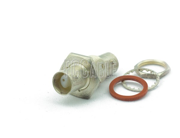 BNC TWINAX Female To BNC TWINAX Female Bulkhead Adapter