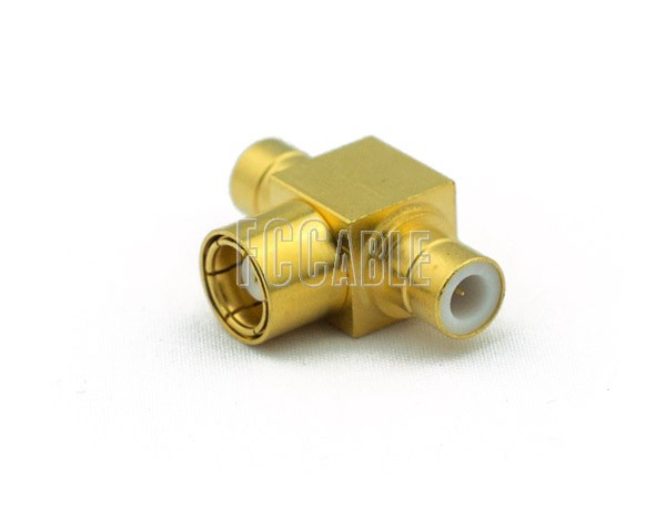 75 Ohm SMB T Jack Plug Jack Adapter