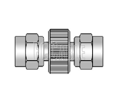 75 Ohm SMC Plug To 75 Ohm SMC Plug Adapter