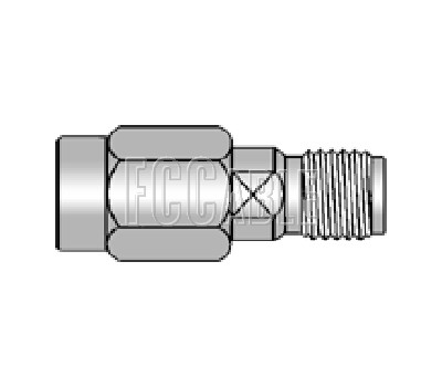 SSMA Male To SSMA Female Adapter