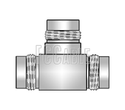 TWINAX T, Female to Female to Female Adapter