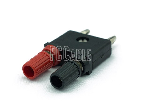 Banana Plug Double To Binding Post Double Adapter