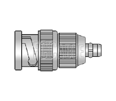 BNC Male To MMCX Plug Adapter