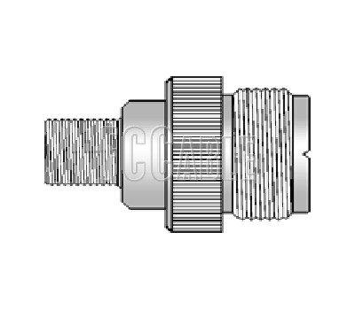 F Female To UHF Female Adapter