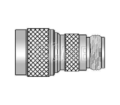 N Male To 75 Ohm N Female Adapter