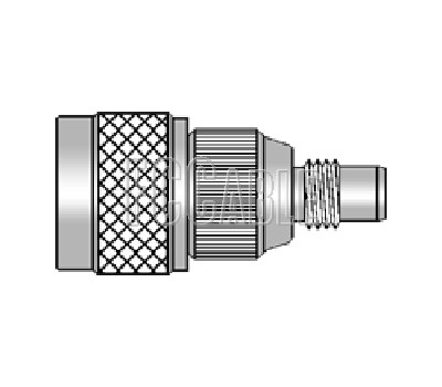 N Male To SMC Jack Adapter