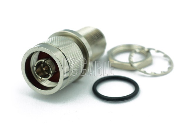 N Male To N Female Bulkhead Adapter