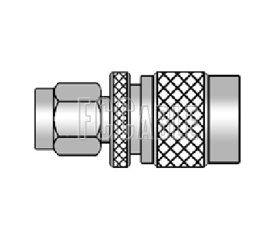 SMA Male Reverse Polarity To TNC Male Reverse Polarity Adapter
