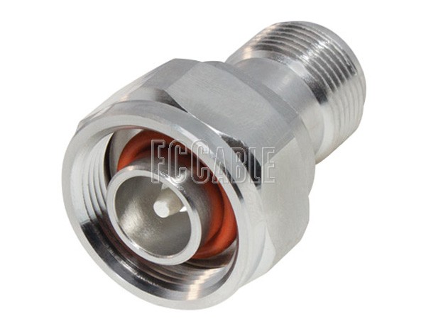 Low PIM N Female To 4.1/9.5 Male Adapter