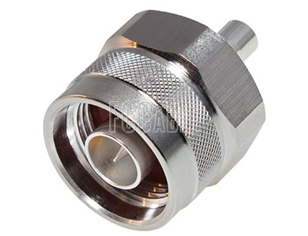 Low PIM QMA Jack To N Plug Adapter