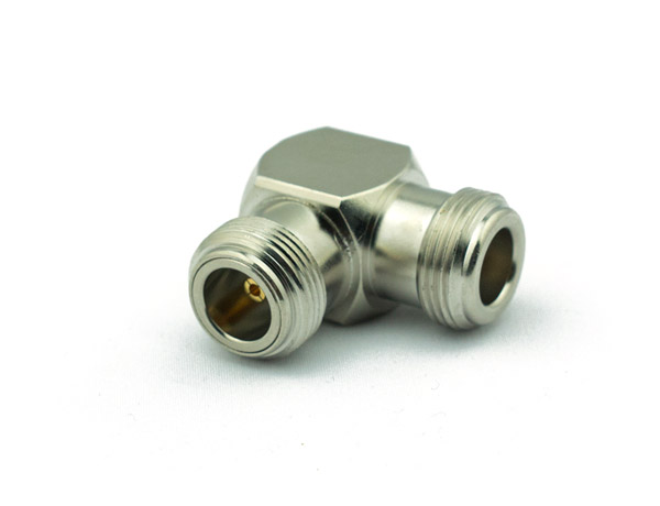 N Female To N Female Right Angle Adapter