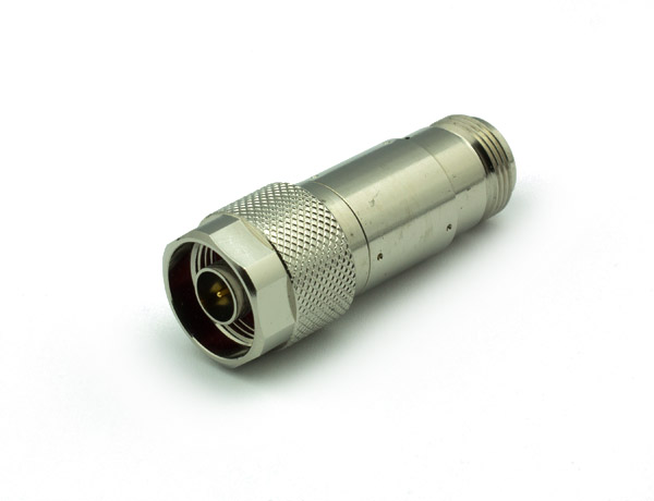 N Attenuator DC 6GHz 2 WATT 1 dB Attenuation