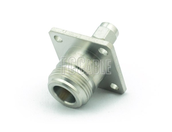 N Female To SMA Male Panel Mount PRECISION Adapter