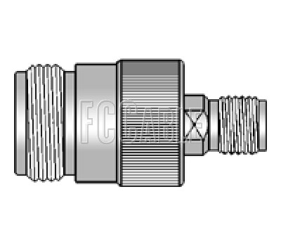 N Female To 3.5mm Female PRECISION Adapter