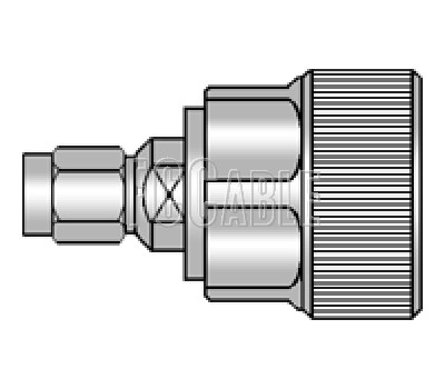 2.4mm Male To 7mm PRECISION Adapter